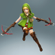 Illustration for article titled Female Link Now A Playable iZelda/i Character